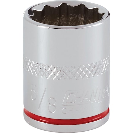 Channellock 3/8 In. Drive 5/8 In. 12-Point Shallow Standard Socket 304085